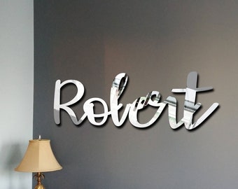 custom acrylic name sign, nursery sign, wedding decoration, birthday backdrop, Christmas decoration, custom laser cutting, personalized name