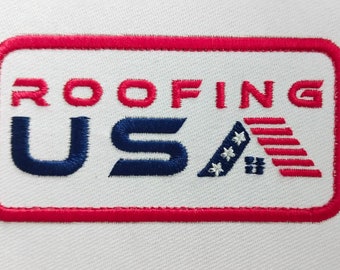 100 Custom embroidery patches, business logo designs, personalized 3" diameter, any 3 colors only, minimalist designs
