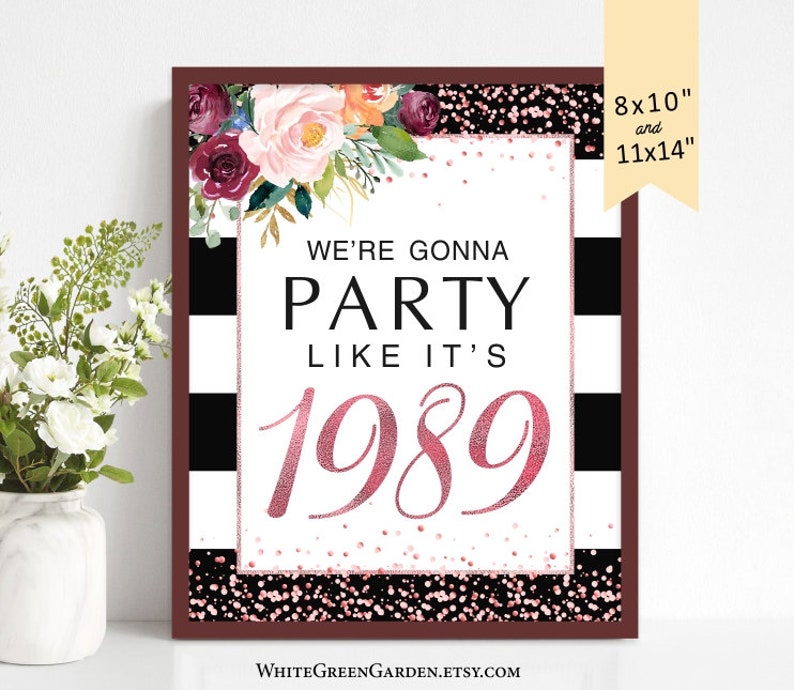 30th Birthday Party Decoration Ideas For Women We Are Gonna Etsy