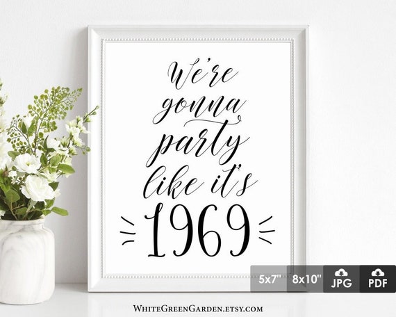 50th Birthday Party Decoration Ideas For Women Men Centerpiece Etsy