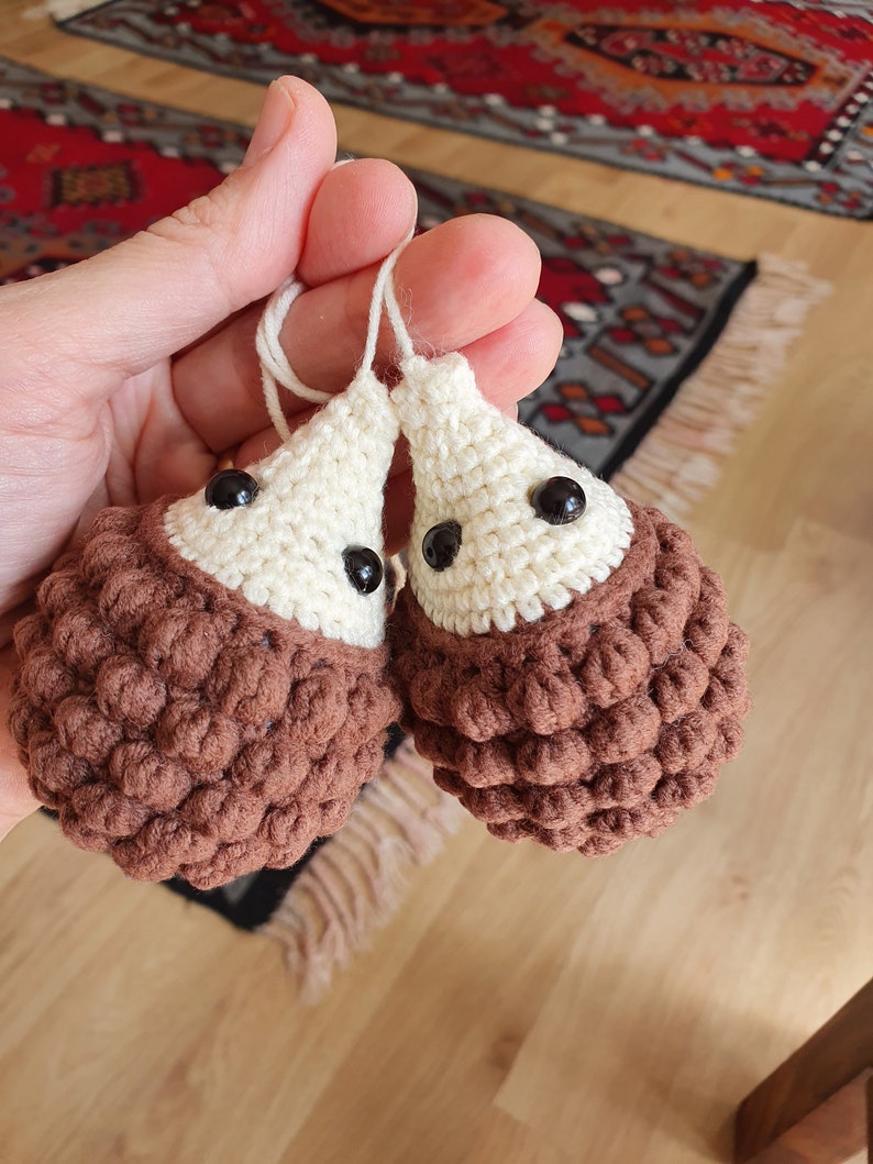 Gift ideas Crochet Hedgehog Keyrings UK Handmade Hedgehog Hedgehog Keyrings Crochet Hedgehog Keyrings Hedgehog