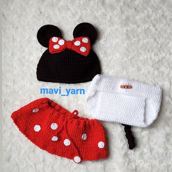 minnie mouse newborn outfit