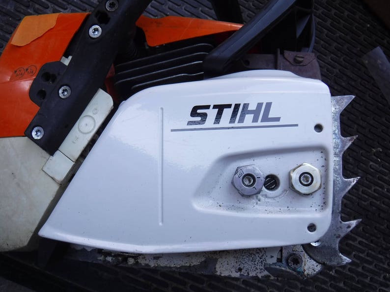 Stihl Logo Chainsaw Clutch Cover Decal for Aftermarket Blanks Etsy