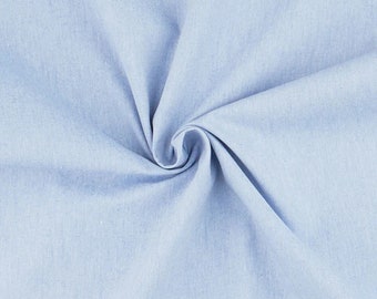 Chambray Lightweight -Sold By The Half Yard- Apparel Woven Fabric