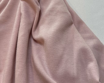 Pink French Terry- Sold By The Half Yard  - Soft and Stylish  French Terry Fabric