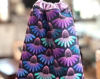 Drawstring Bag Sewing Pattern, Beginner Bag Pattern, VIDEO Tutorial, Easy Bag Pattern, PDF, instant download