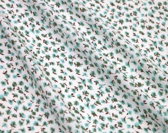 Tela floral estilo Cottagecore Ditsy - 100 % rayón - Se vende por media yarda - Tejido