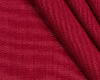 Plumberry Linen Solid/ Woven Linen  Fabric/ Sold By the Half Yard / Woven
