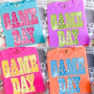 Bundle Gameday PNG, Retro Football png, Pack 2 Football Mom png, Football Shirt Png, Football shirt sublimation, Game Day Digital Download