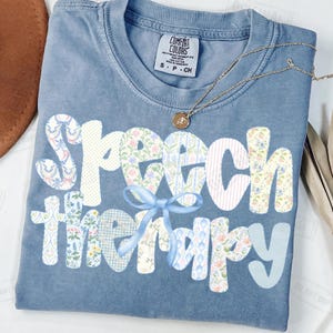 Speech Therapy PNG: SLP/SLPA Shirt Design (Digital Download)