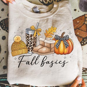 Retro Fall Pumpkin Bow PNG: Autumn Sublimation Design (Digital Download)