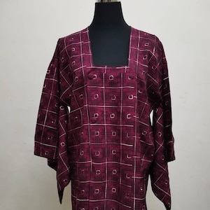 Japanese haori michiyuki kimono purple kimono jacket /kimono cardigan/kimono robe/kimono coat/#188