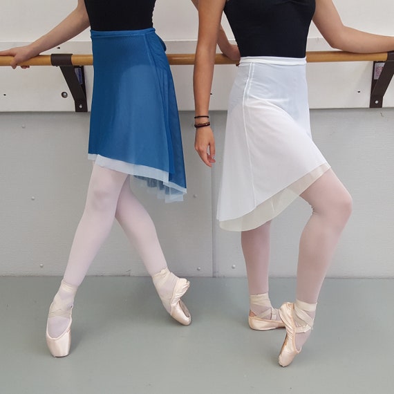Double Layer Mesh Ballet Skirt 