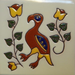 The Dodo Bird From Alice in Wonderland Tile