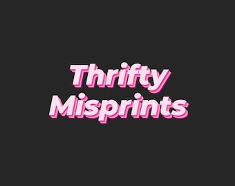 Thrifty Misprints