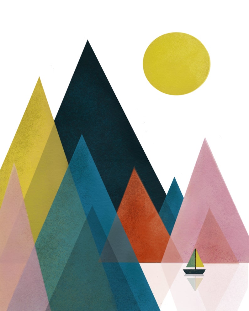 Nordic Nursery Decor Scandi Wall Art Nordic Art Print | Etsy