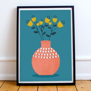 Minimalist Flower Wall Art