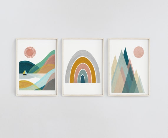nordic nursery prints