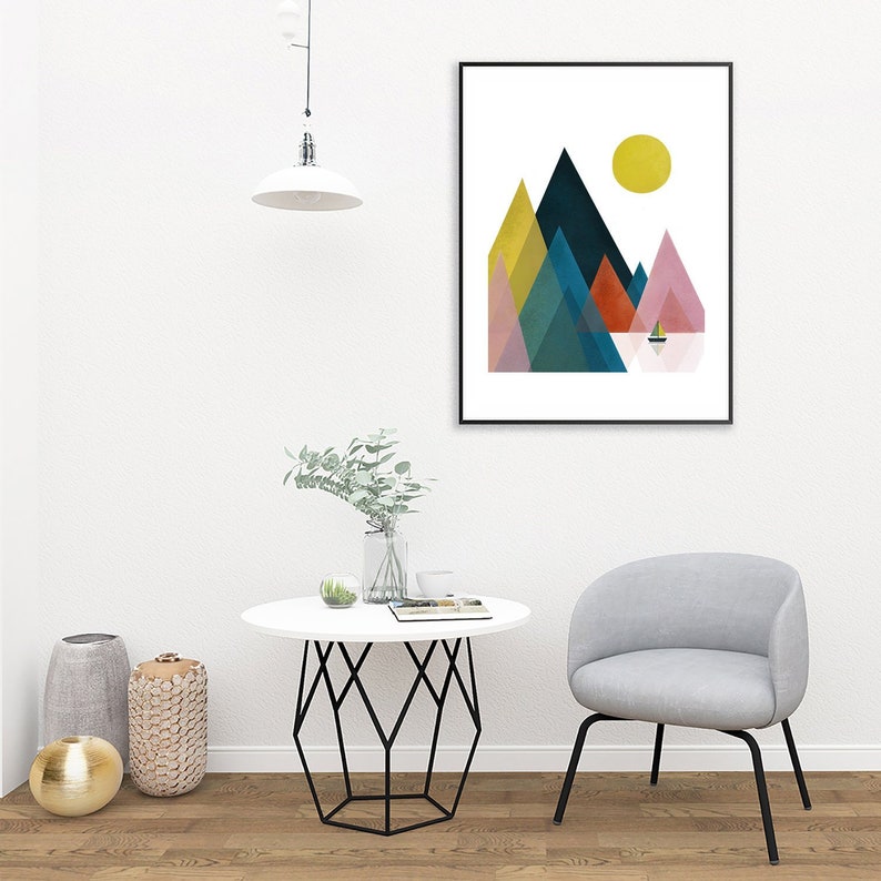 Nordic Nursery Decor Scandi Wall Art Nordic Art Print | Etsy