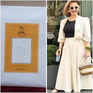 PDF Marnie 1930's Inspired Culotte Pattern