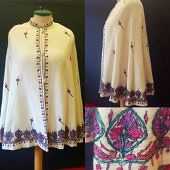 Beautiful 1930's Wool Cape