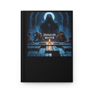 Dungeon Master Journal, Campaign Tracker, Adventure Notebook, Personalized Journal, Gift for Gamer