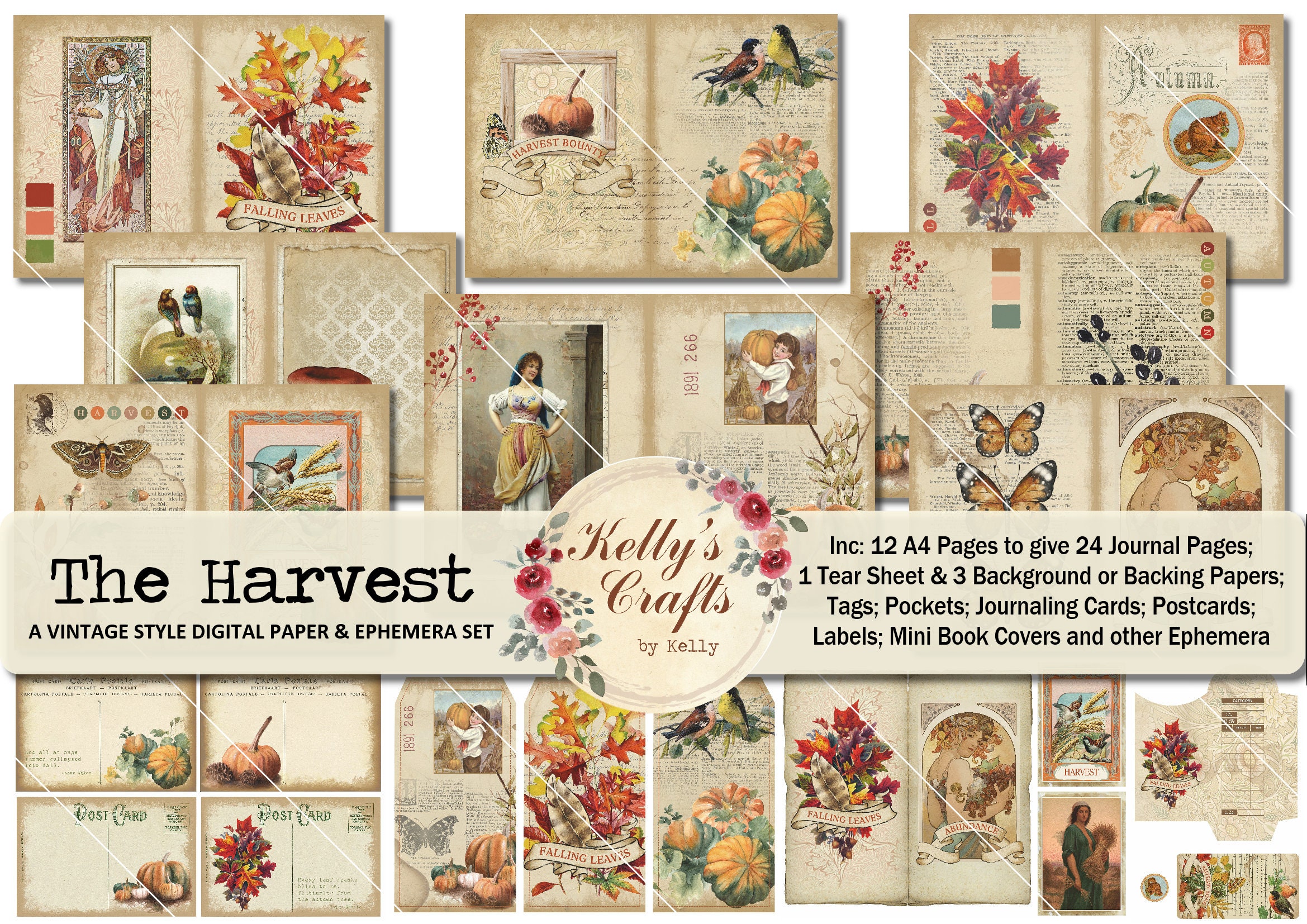 Autumn Harvest Junk Journal KIT (2810641)