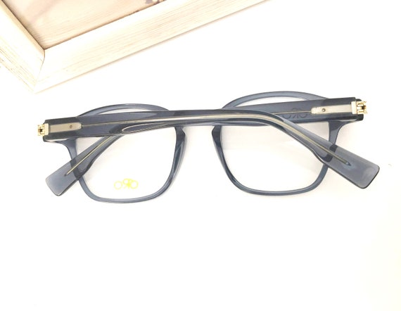 Retro optical frame / Small square eyeglasses Tra… - image 7