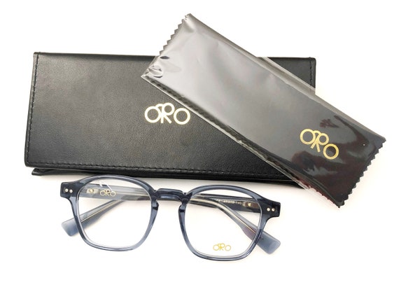 Retro optical frame / Small square eyeglasses Tra… - image 3