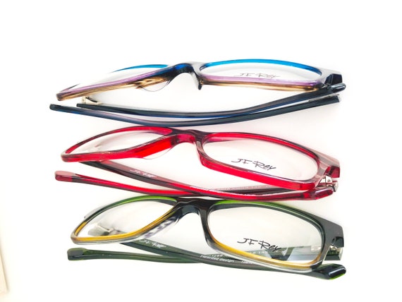 Lunettes De Vue Créateur JF Rey JF1319 - Monture Acétate Rectangulaire - Neuf Avec étiquettes