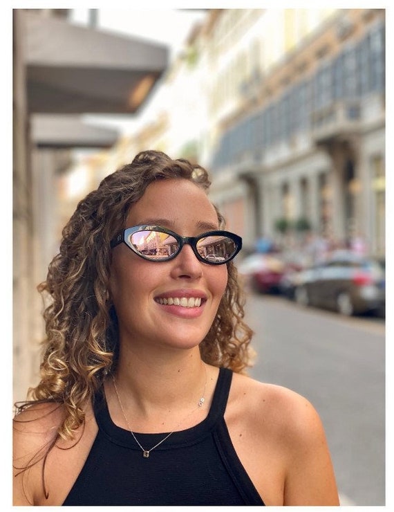 Gafas ojo online de gato negras