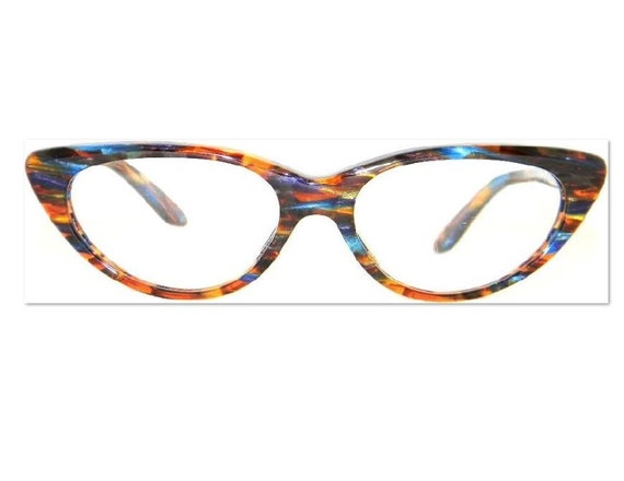 Vintage Cateye Eyeglass Frames Only 1960's Eyeglass Frames