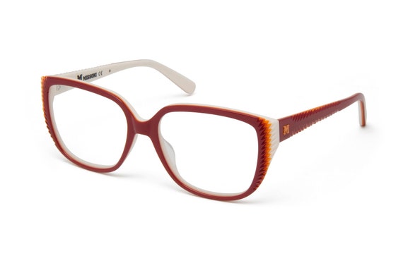 Lunettes de vue bordeaux Missoni vintage 2000's M… - image 1