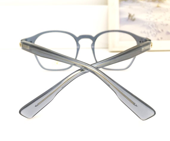 Retro optical frame / Small square eyeglasses Tra… - image 6