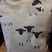 Jeff reviewed Sheep (grey) handmade cotton bag by samylovesbags