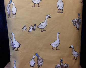 Ducks handmade cotton bag by samylovesbags