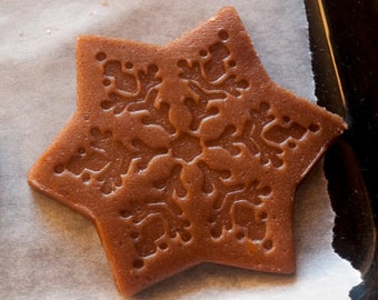 individual size Christmas Snowflake Cookie Cutter small