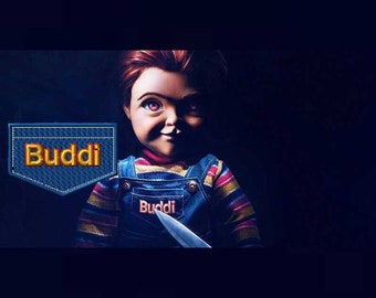 chucky good guys iron on patch