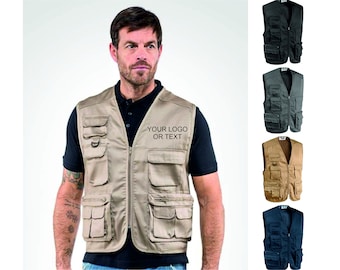 Customizable Heavy duty Vest for photographers