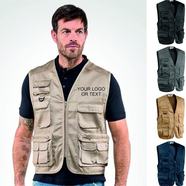 Customizable Heavy duty Vest for photographers