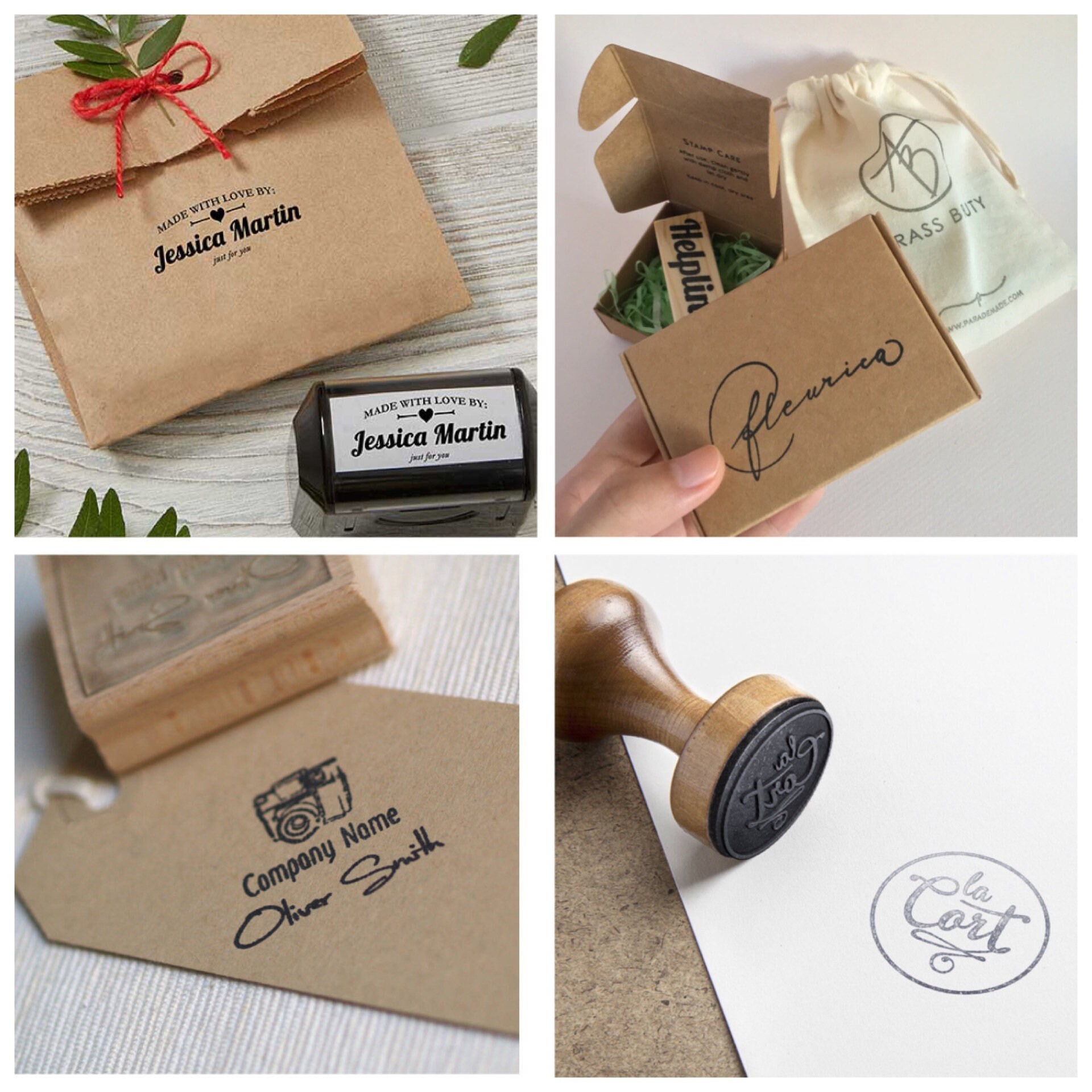 Any Size Custom Stamp Etsy