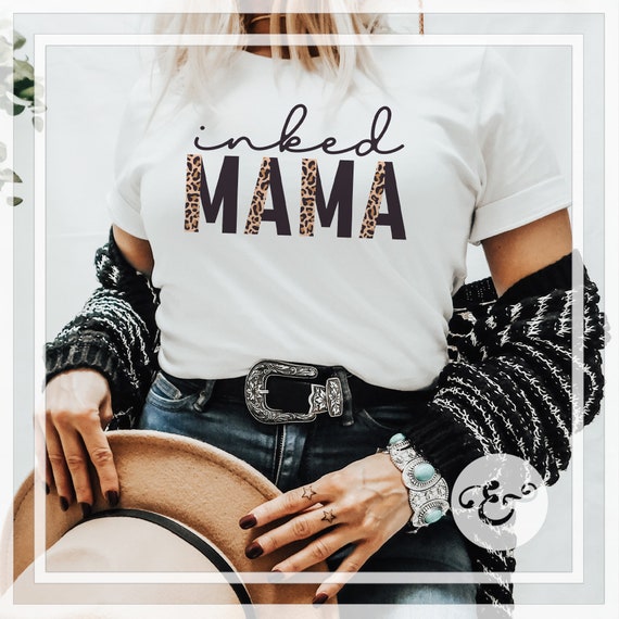 Inked Mama Screen Print Transfer (Low Heat Formula) // Ready To Press