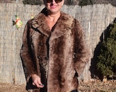 Near Mint M L Persian Lamb Fur Jacket Fur Coat