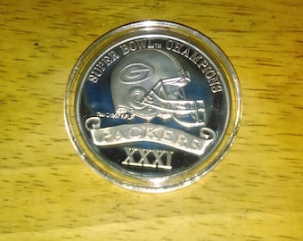 Green bay packers coin