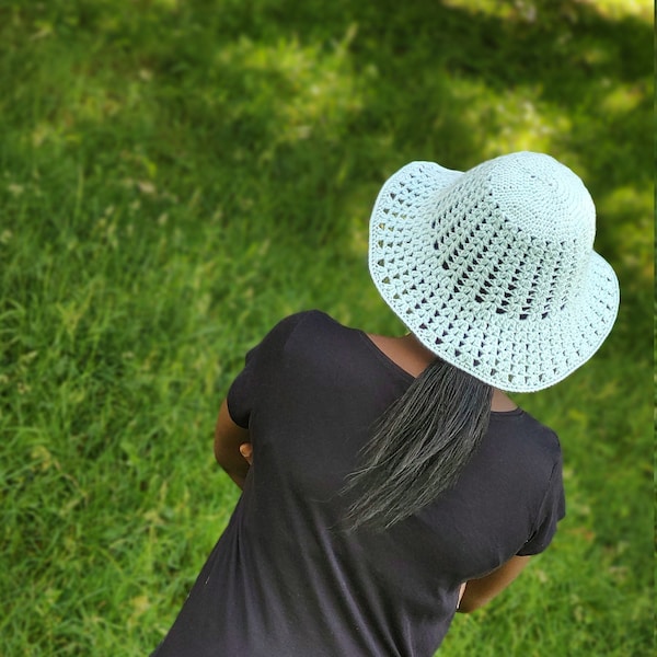 Crochet Sun Hat Pattern, Child sun hat, Easy Sun hat