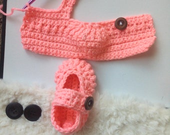 etsy crochet baby shoes