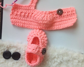 Crochet Booties Pattern, Infant Slipper, Baby Shoes Pattern