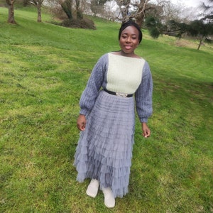 Easy crochet Sweater Dress Pattern for Women