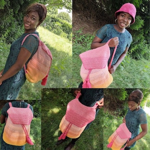 Crochet Backpack pattern