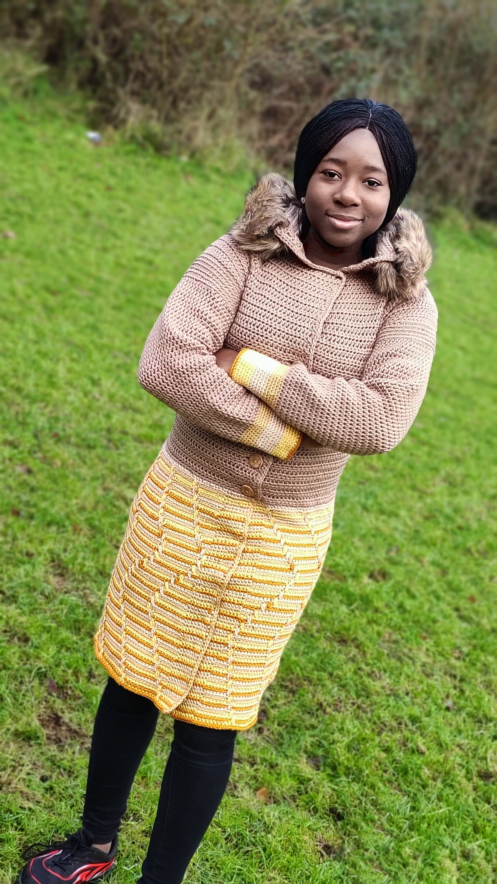 Crochet Cardigan Pattern Easy Knee 